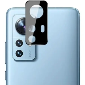 Hurtownia GSM - Bizon Edge de sticlă 3D din sticlă temperată - [2 PACHET] + protecție pentru lentile Xiaomi 12 / 12X negru - BIZ1926 - {ean13} - Hurt