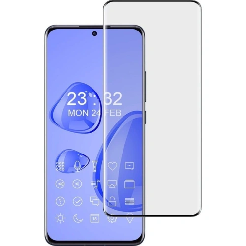 Szkło hartowane Bizon Glass Edge 3D - [2 PACK] + ochrona na obiektyw Xiaomi 12 / 12X czarne