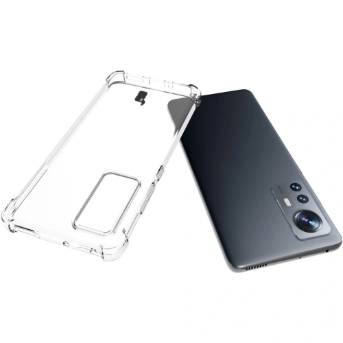 Etui + 2x folia Bizon Case Clear Pack do Xiaomi 12/12x przezroczyste