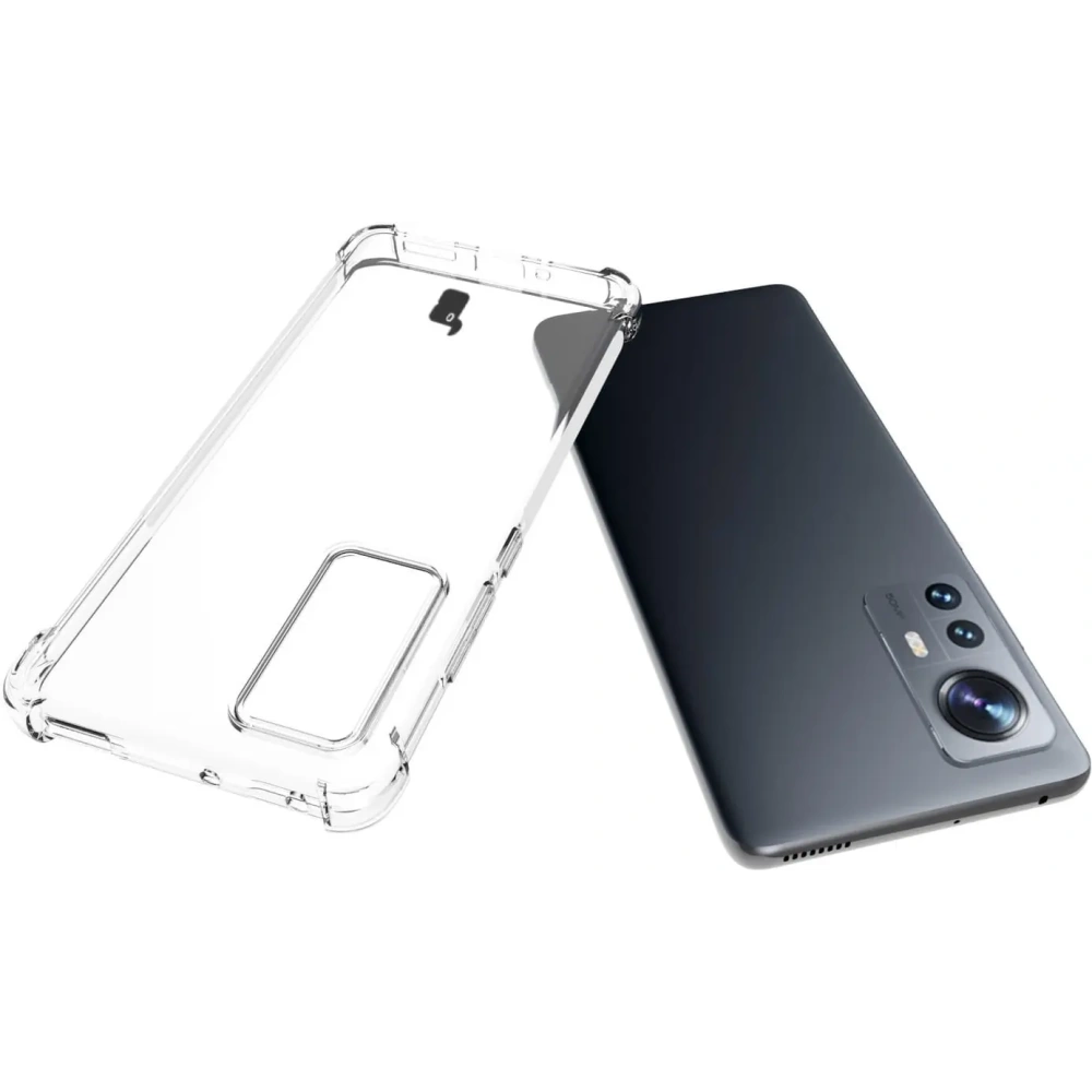 Hurtownia GSM - Bizon Case Clear Pack tok + 2x kijelzőfólia Xiaomi 12/12x átlátszó - BIZ1929 - {ean13} - Hurt