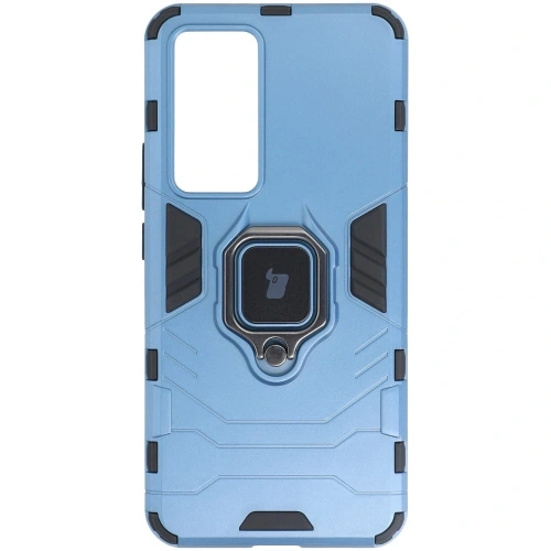 Etui Bizon Case Armor Ring do Xiaomi 12T niebieskie