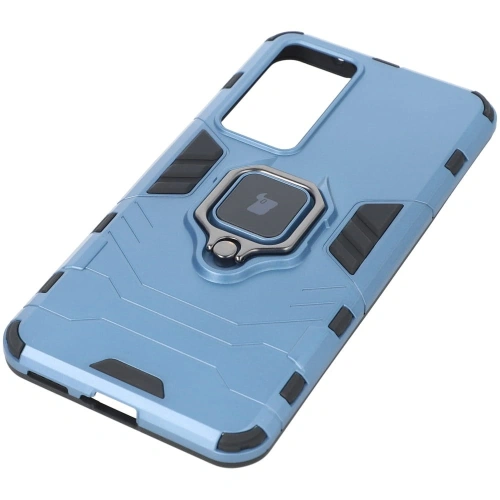 Etui Bizon Case Armor Ring do Xiaomi 12T niebieskie