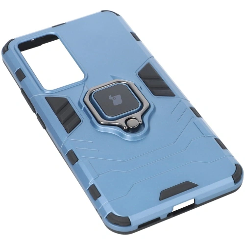 Etui Bizon Case Armor Ring do Xiaomi 12T niebieskie