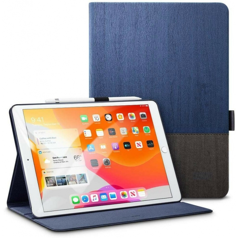 ESR Distributor - 4894240096703 - ESR127BLU - ESR Simplicity Pencil Apple iPad 10.2 2019 Knight Blue - B2B homescreen