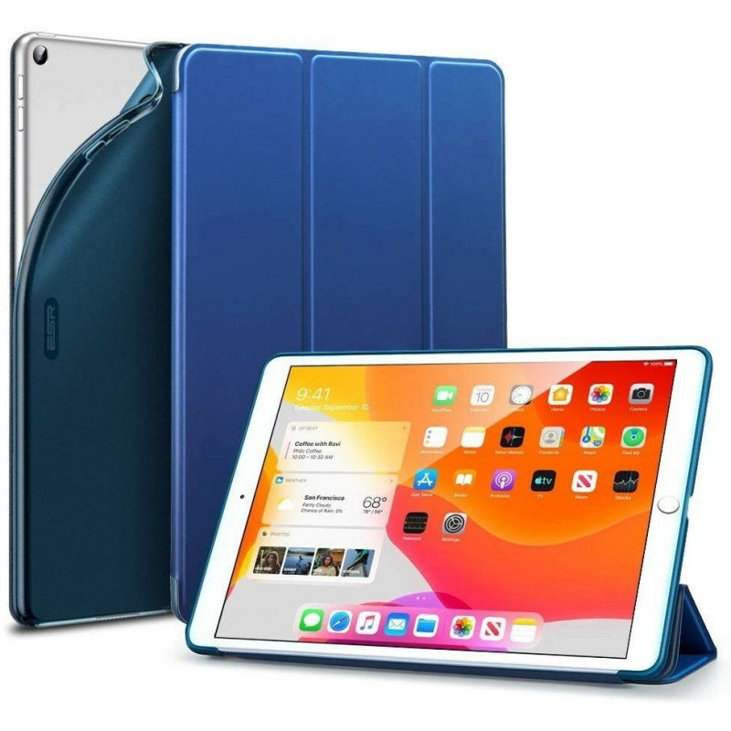 ESR Distributor - 4894240096666 - ESR128BLU - ESR Rebound Apple iPad 10.2 2019 Navy Blue - B2B homescreen