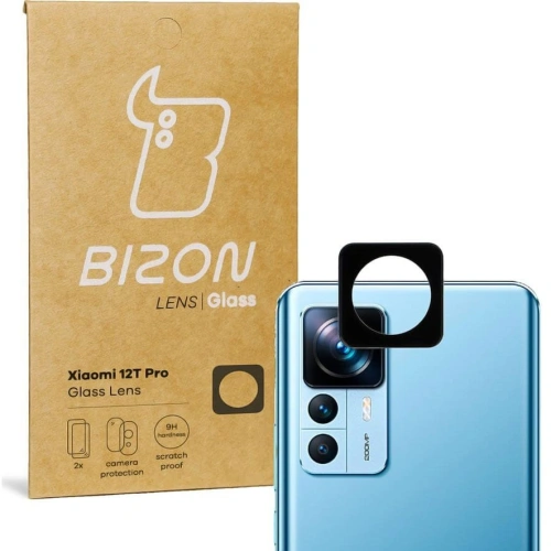Szkło na aparat Bizon Glass Lens do Xiaomi 12T Pro [2 PACK]