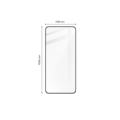 Szkło hartowane Bizon Glass Edge 2 do Xiaomi 12T / 12T Pro czarne