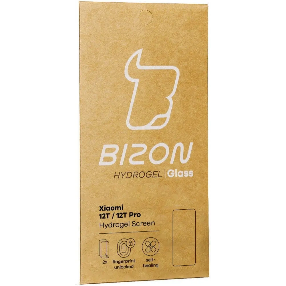 Hurtownia GSM - Fólie hydrogelová na displej Bizon Glass Hydrogel do Xiaomi 12T / 12T Pro [2 PACK] - BIZ1945 - {ean13} - Hurt