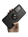 Bizon Case Hybrid Ring Xiaomi 12T / 12T Pro smoky with a black frame