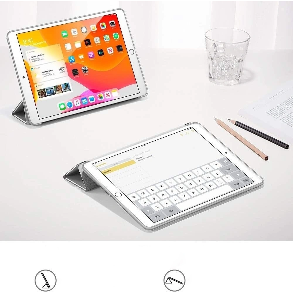 Hurtownia GSM - Etui ESR Rebound Apple iPad 10.2 2019 Silver Gray - ESR130GRY - {ean13} - Hurt