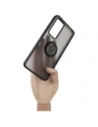 Hurtownia GSM - Etui s úchytem na prst Bizon Case Hybrid Ring pro Xiaomi 12T / 12T Pro kouřové s černým rámečkem - BIZ1946 - {ean13} - Hurt
