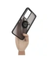Hurtownia GSM - Etui s úchytem na prst Bizon Case Hybrid Ring pro Xiaomi 12T / 12T Pro kouřové s černým rámečkem - BIZ1946 - {ean13} - Hurt