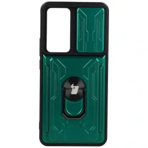 Hurtownia GSM - Etui Bizon Case Camshield Card Slot Ring do Xiaomi 12T zelené - BIZ1947 - {ean13} - Hurt