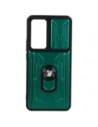 Bizon Case Camshield Card Slot Ring Xiaomi 12T verde