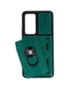 Wholesale Bizon Case Camshield Card Slot Ring Xiaomi 12T green - BIZ1947 - {ean13} - Hurt