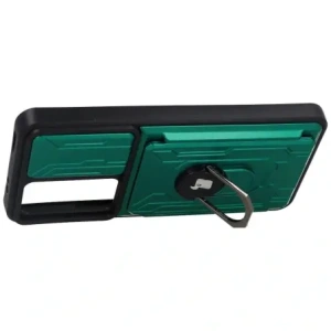 Hurtownia GSM - Etui Bizon Case Camshield Card Slot Ring do Xiaomi 12T zelené - BIZ1947 - {ean13} - Hurt