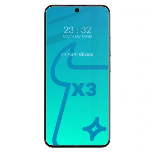 3x Szkło na ekran + szkło na aparat BIZON Clear 2 do Xiaomi 13