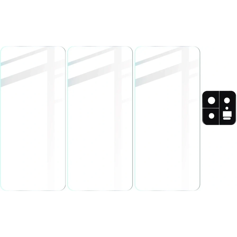 Hurtownia GSM - BIZON Clear 2 3x sticlă de ecran + sticlă de cameră Xiaomi 13 - BIZ1948 - {ean13} - Hurt