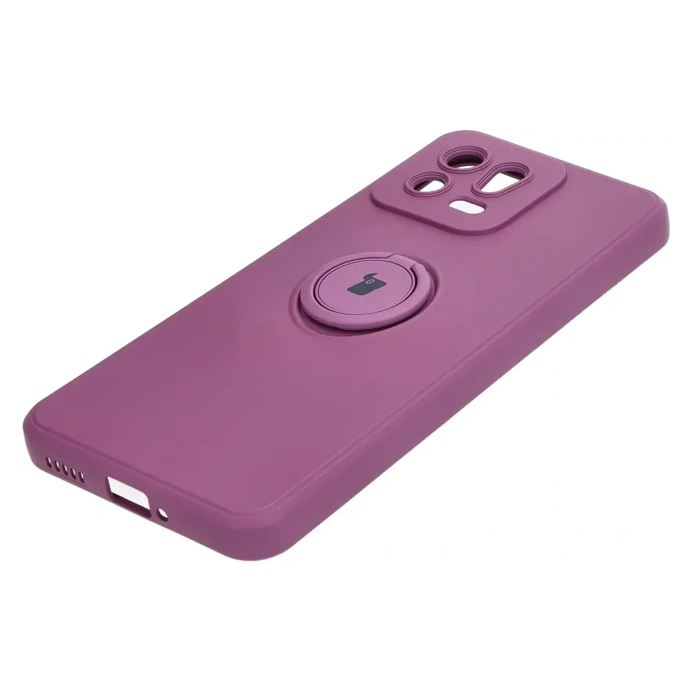 Hurtownia GSM - Etui Bizon Case Silicone Ring Sq do Xiaomi 13 tmavě fialové - BIZ1949 - {ean13} - Hurt
