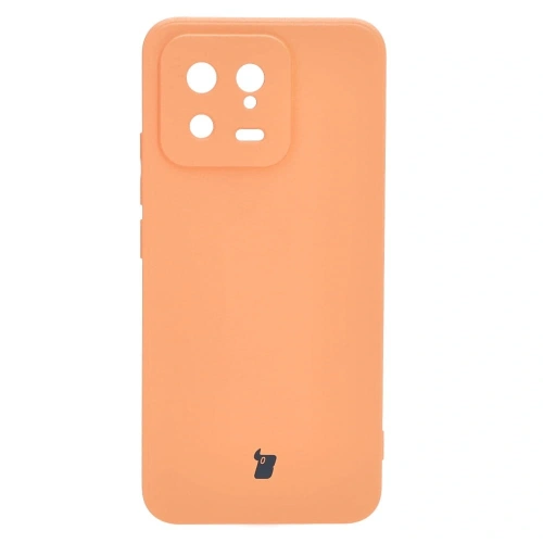 Etui Bizon Case Silicone Sq do Xiaomi 13 pomarańczowe