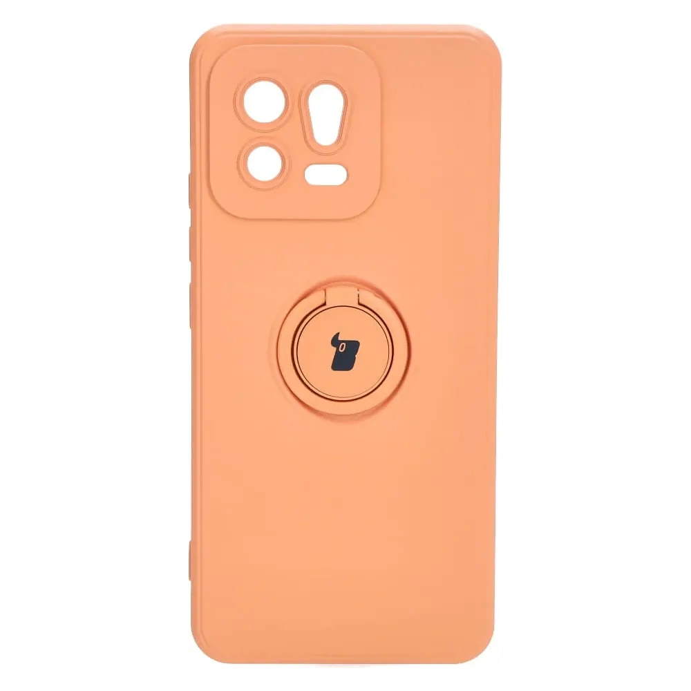 Hurtownia GSM - Bizon Case Silicone Ring Sq Xiaomi 13 portocalie - BIZ1955 - {ean13} - Hurt