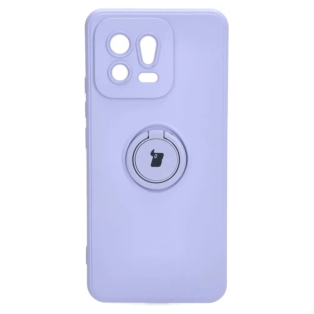 Hurtownia GSM - Bizon Case Silicone Ring Sq Xiaomi 13 violet deschis - BIZ1956 - {ean13} - Hurt