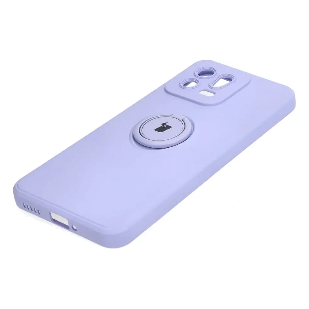 Hurtownia GSM - Bizon Case Silicone Ring Sq Xiaomi 13 violet deschis - BIZ1956 - {ean13} - Hurt