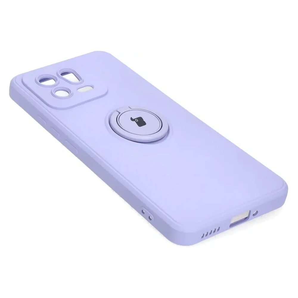 Hurtownia GSM - Bizon Case Silicone Ring Sq Xiaomi 13 violet deschis - BIZ1956 - {ean13} - Hurt