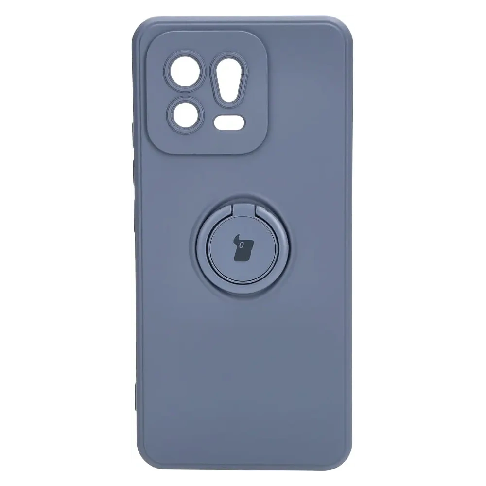 Hurtownia GSM - Etui Bizon Case Silicone Ring Sq do Xiaomi 13 šedé - BIZ1958 - {ean13} - Hurt