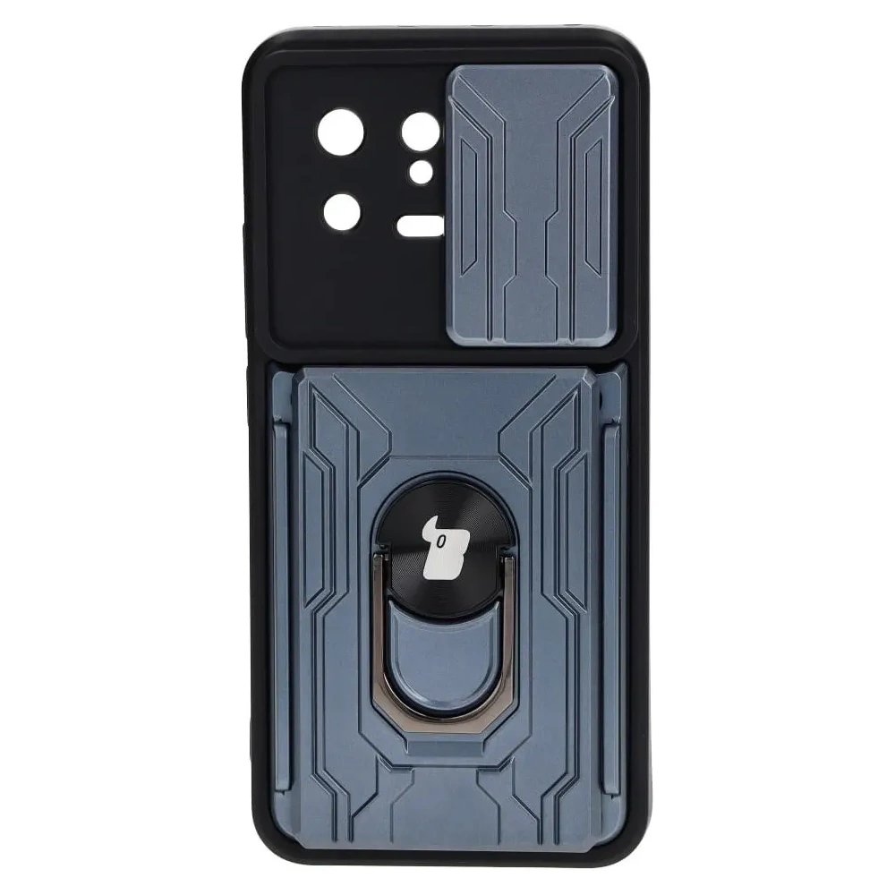 Hurtownia GSM - Bizon Case Camshield Kartensteckplatz Ring Xiaomi 13 grau - BIZ1962 - {ean13} - Hurt