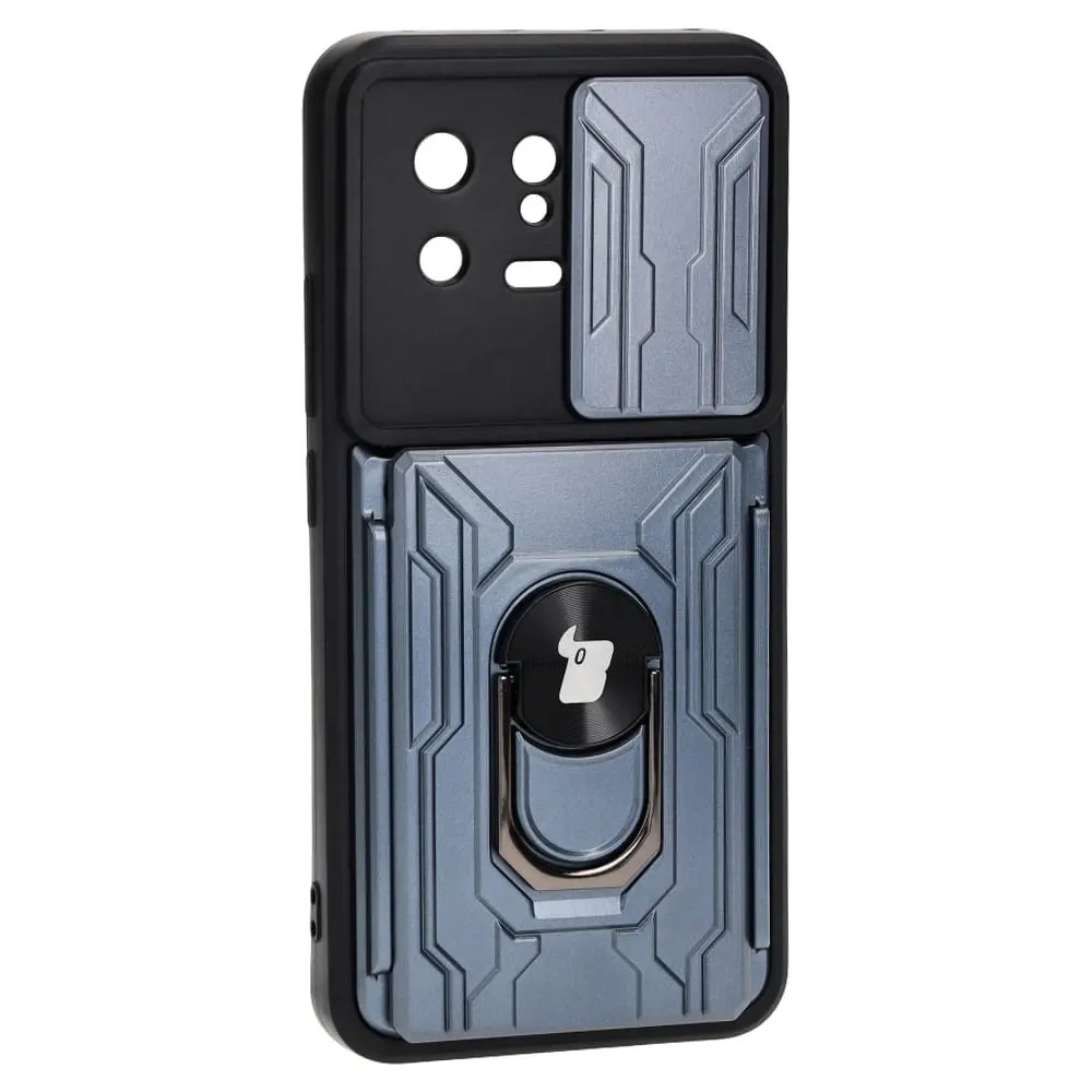 Hurtownia GSM - Bizon Case Camshield Kartensteckplatz Ring Xiaomi 13 grau - BIZ1962 - {ean13} - Hurt