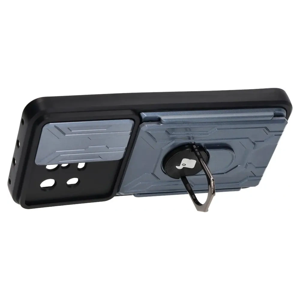 Hurtownia GSM - Bizon Case Camshield Kartensteckplatz Ring Xiaomi 13 grau - BIZ1962 - {ean13} - Hurt