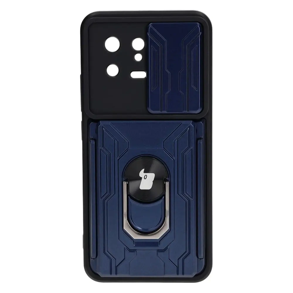 Hurtownia GSM - Bizon Case Camshield Kartensteckplatz Ring Xiaomi 13 marineblau - BIZ1964 - {ean13} - Hurt