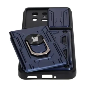 Hurtownia GSM - Bizon Case Camshield Kartensteckplatz Ring Xiaomi 13 marineblau - BIZ1964 - {ean13} - Hurt