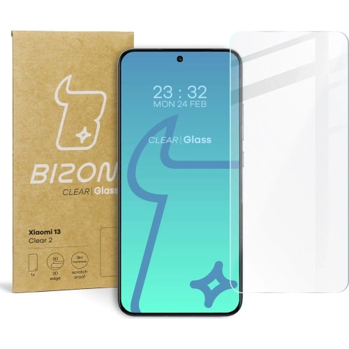 Szkło hartowane Bizon Glass Clear 2 do Xiaomi 13 Xiaomi 14