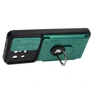 Hurtownia GSM - Bizon Case Camshield Kártyahely Gyűrű Xiaomi 13 zöld - BIZ1966 - {ean13} - Hurt