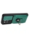 Wholesale Bizon Case Camshield Card Slot Ring Xiaomi 13 green - BIZ1966 - {ean13} - Hurt