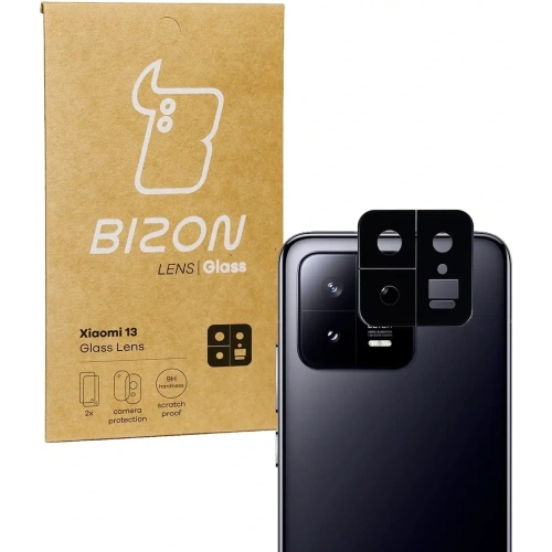 Szkło na aparat Bizon Glass Lens do Xiaomi 13 [2 PACK]