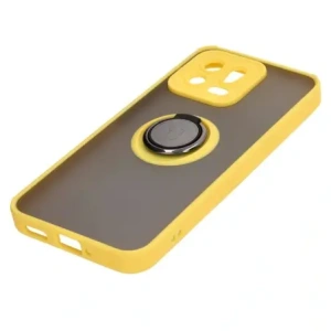 Hurtownia GSM - Bizon Case Hybrid Ring Xiaomi 13 rauchig mit einem gelben Rahmen - BIZ1968 - {ean13} - Hurt