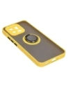 Hurtownia GSM - Etui z uchwytem na palec Bizon Case Hybrid Ring do Xiaomi 13 przydymione z żółtą ramką - BIZ1968 - {ean13} - Hurt