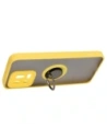 Wholesale Bizon Case Hybrid Ring Xiaomi 13 smoky with a yellow frame - BIZ1968 - {ean13} - Hurt