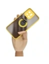 Hurtownia GSM - Etui z uchwytem na palec Bizon Case Hybrid Ring do Xiaomi 13 przydymione z żółtą ramką - BIZ1968 - {ean13} - Hurt