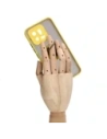 Hurtownia GSM - Etui s držákem na prst Bizon Case Hybrid Ring pro Xiaomi 13 kouřové s žlutým rámem - BIZ1968 - {ean13} - Hurt