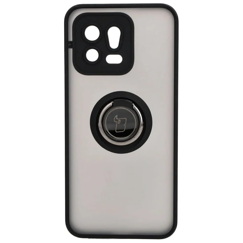 Wholesale Bizon Case Hybrid Ring Xiaomi 13 smoky with a black frame - BIZ1969 - {ean13} - Hurt