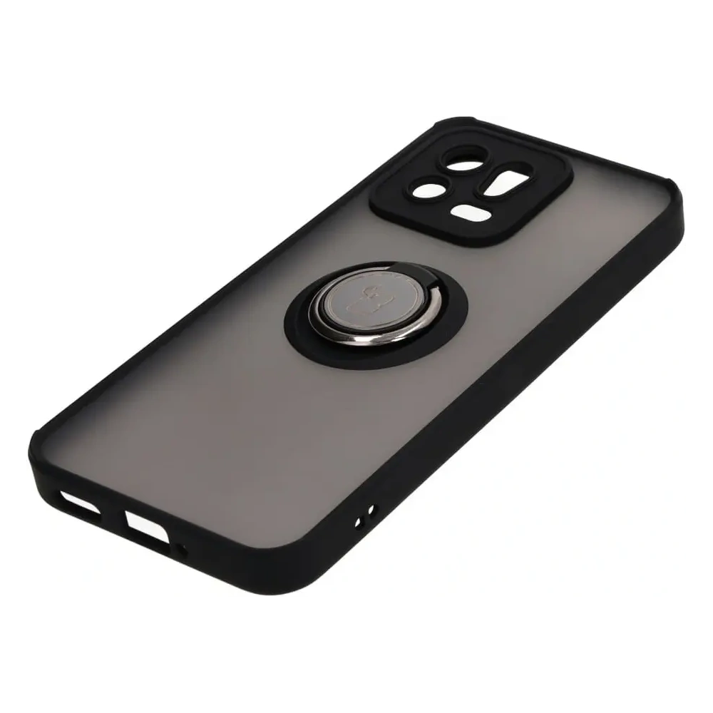 Wholesale Bizon Case Hybrid Ring Xiaomi 13 smoky with a black frame - BIZ1969 - {ean13} - Hurt