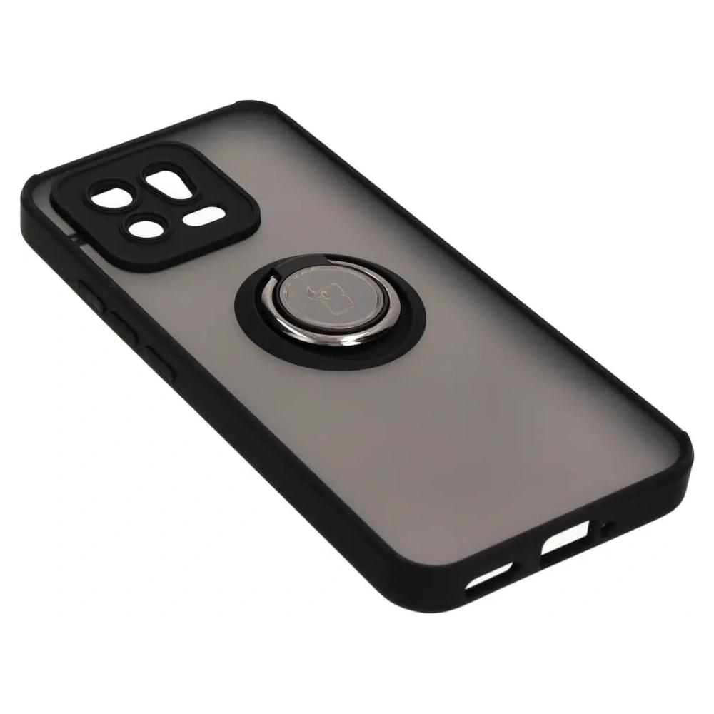 Wholesale Bizon Case Hybrid Ring Xiaomi 13 smoky with a black frame - BIZ1969 - {ean13} - Hurt