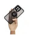 Wholesale Bizon Case Hybrid Ring Xiaomi 13 smoky with a black frame - BIZ1969 - {ean13} - Hurt