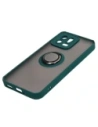 Wholesale Bizon Case Hybrid Ring Xiaomi 13 smoky with a dark green frame - BIZ1970 - {ean13} - Hurt