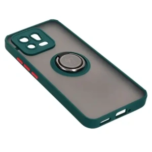 Hurtownia GSM - Bizon Case Hybrid Ring Xiaomi 13 rauchig mit einem dunkelgrünen Rahmen - BIZ1970 - {ean13} - Hurt