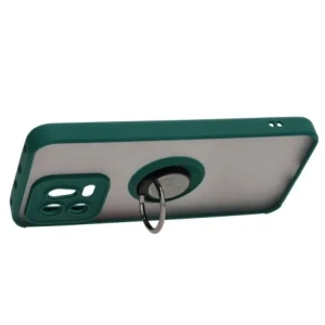 Hurtownia GSM - Bizon Case Hybrid Ring Xiaomi 13 rauchig mit einem dunkelgrünen Rahmen - BIZ1970 - {ean13} - Hurt